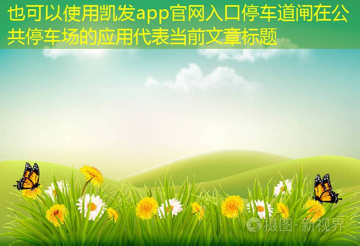 停車道閘在公共停車場(chǎng)的應(yīng)用